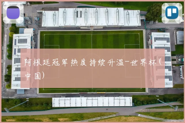 阿根廷冠军热度持续升温-世界杯(中国)