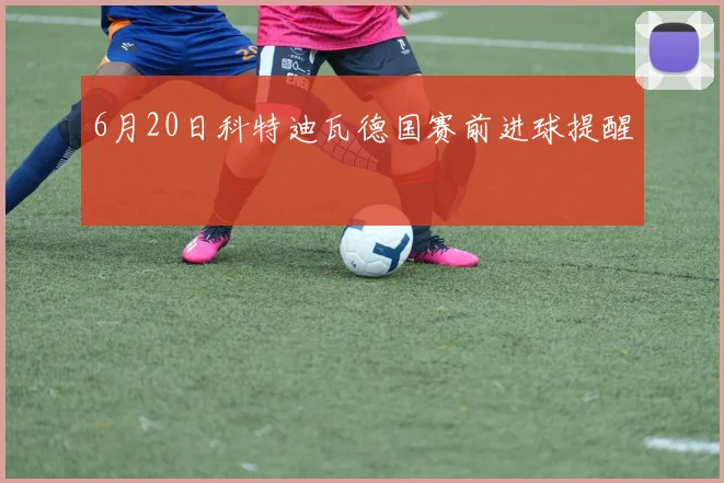6月20日科特迪瓦德国赛前进球提醒